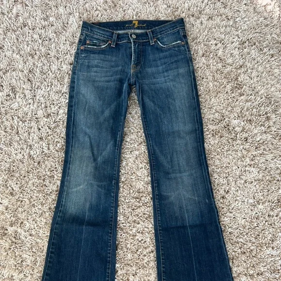 10 pair of jeans. Most true religion, 7, and citizen brand all gently worn.